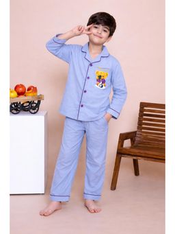 Shopbloom - Say Cheese Print Long Sleeve Kids Sleepsuit