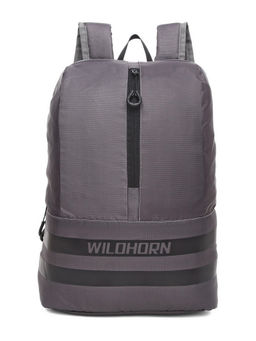 WILDHORN - Grey 10L Unisex Polyester Laptop Backpack