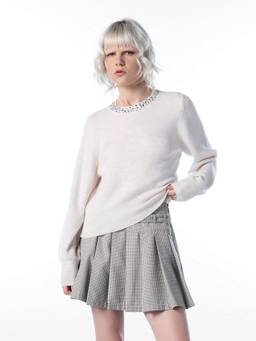 ONLY - Women Embellished Regular Fit Sweater
