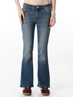 ONLY - Women Solid High Rise Blue Jeans