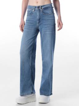 ONLY - Women Solid High Rise Blue Jeans