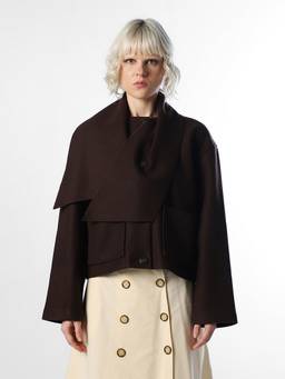 ONLY - Women Solid Regular Fit Brown Jacket