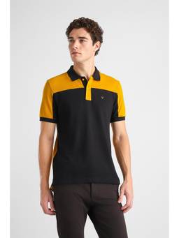 Van Heusen - Men Multi-Color Solid Collar Neck Polo T-Shirt