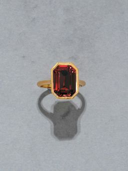 Pipa Bella by Nykaa Fashion - Adelina Bezel Ring Embellished With Swarovski Crystal (8)