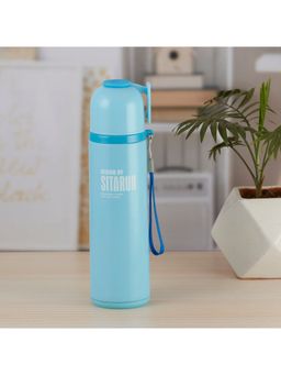Kookee - Blue Stainless Steel Vacuum Insulated Double Wall Water Bottle - 500Ml