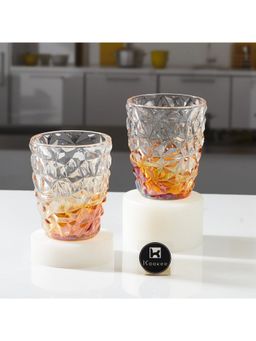 Kookee - Gold Crystal Drinking Glasses (Pack of 2)