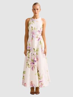 Forever New - Sophia Round Neck Printed Maxi