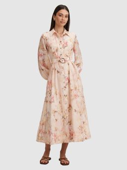 Forever New - Terese Printed Shirt Dress with Belt