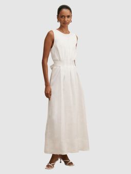 Forever New - Rosie Petite Linen Tuck Maxi