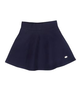 TINY GIRL - Plain Navy Blue Skater Skirt