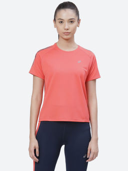 ASICS - Icon Ss Pink Women Running T-shirts