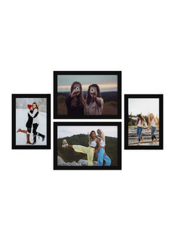 eCraftIndia - Memory Wall Collage Photo Frame - Set of 4 Photo Frames