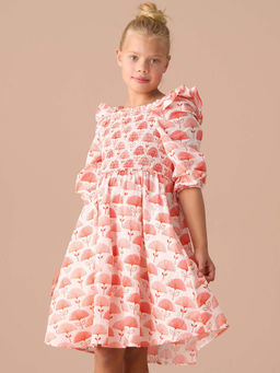 ANGEL & ROCKET - Printed A-Line Fit Dress