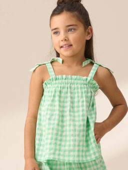 ANGEL & ROCKET - Checks Regular Fit Top