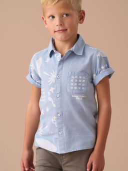 ANGEL & ROCKET - Printed Regular Fit Shirt