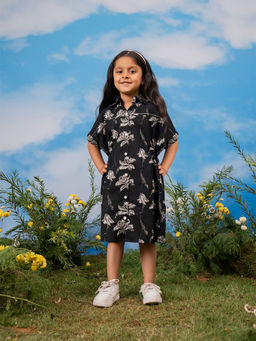 Vastramay - Printed A-Line Fit Dress