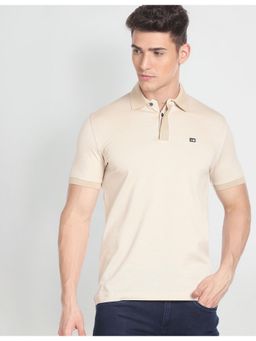 Arrow - Jacquard Cotton Polo T-Shirt