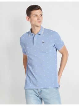 Arrow Sports - Graphic Printed Pique Polo T-Shirt