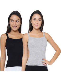 Leading Lady - Pack Of Two Camisoles In Each Has Shoulder Straps - Multi-Color