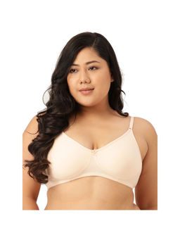 Leading Lady - Woman Everyday Cotton Non Padded Peach Full Coverage Bra