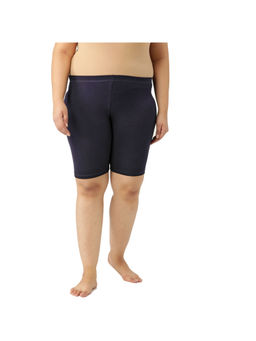 Leading Lady - Woman Navy Blue High-rise Lounge Shorts