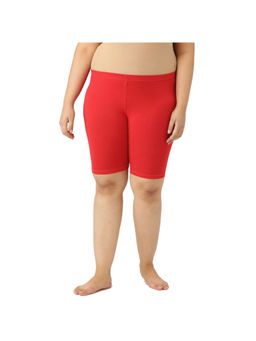 Leading Lady - Woman Red High-rise Lounge Shorts