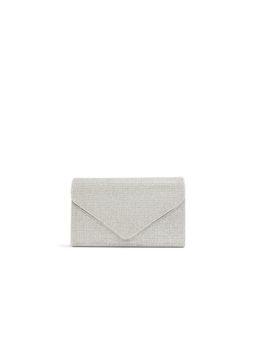 Call It Spring - Women Silver Embellished Clutch