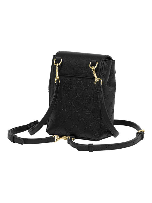cavalli class mini backpack this Cavalli Class backpack is made from a premium quality synthetic leather blend Cavalli Class Caprera Brown Small
