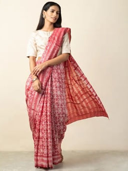 Fabindia - Silk Tie And Dye Sari