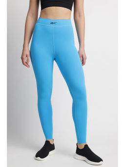 Reebok - Blue Women Solid Tights
