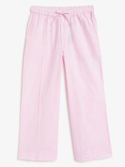 Campana - Girls Brooklyn Solid Trousers - Soft Pink