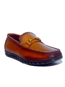 La Botte - Men Tan Solid Loafers