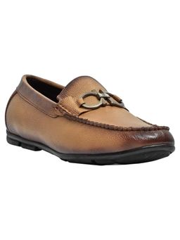 La Botte - Men Tan Solid Loafers