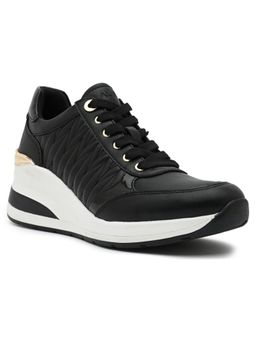 Aldo - Gradskiya-In001 Women Black Wedge Sneakers