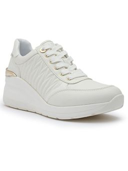 Aldo - Gradskiya-In100 Women White Wedge Sneakers