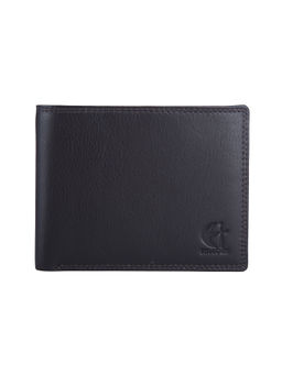 HiLEDER - Rfid Protected Pure Nappa Leather Handmade Slim Bifold Men's Wallet Brown