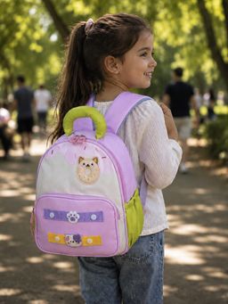 Little Surprise Box - Mint Pink Donut Backpack for Toddlers & Kids (2-6 Years)