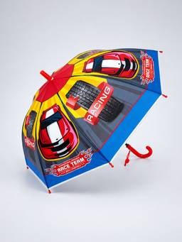 Little Surprise Box - Race Car Print Umbrella for Kids (7-12 Years)