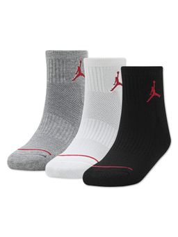 Jordan - Multi-Color Jumpman Quarter Socks (Pack of 3) (5-6 Years)