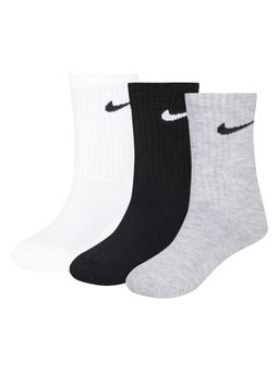 Nike - Multi-Color Crew Socks (Pack of 3) (5-6 Years)