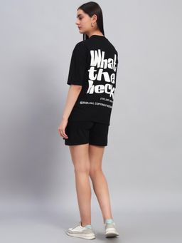 Griffel - Women Oversized Crew Neck White T-Shirt