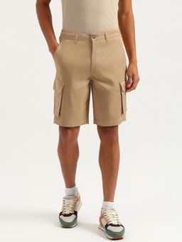United Colors of Benetton - Solid Comfort Fit Cargo Shorts