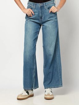 GAP - Women High Waist Rise Wide Leg Jeans