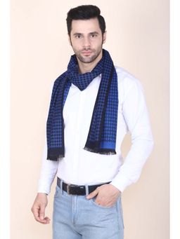 CAZZANO - Men Blue Polka Dots Muffler