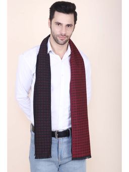 CAZZANO - Men Red Printed Muffler