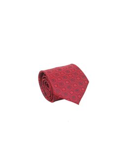 CAZZANO - Men Red Embroidered Tie