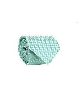 CAZZANO - Men Green Embroidered Tie