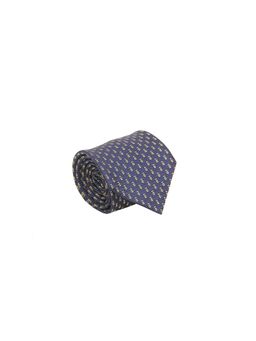 CAZZANO - Men Navy Blue Printed Tie