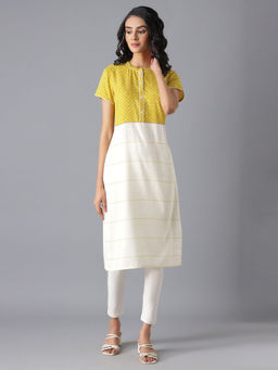 Aurelia - Yellow Modern Ethnic Kurta
