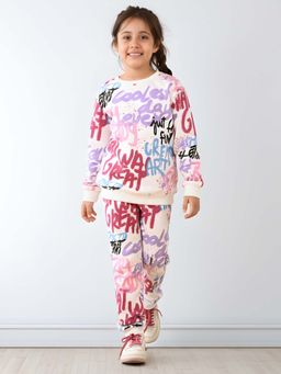 ANTHRILO - Create Art Fun Warm Sweatshirt with Joggers (Set of 2)